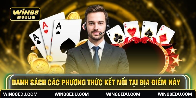 Danh sách các phương thức kết nối tại địa điểm này