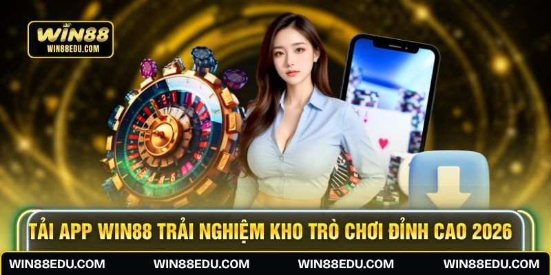 Tải app WIN88 trải nghiệm kho trò chơi đỉnh cao 2026