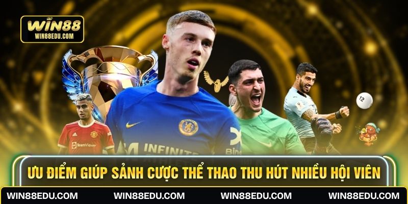 Ưu điểm giúp sảnh cược thể thao thu hút nhiều hội viên